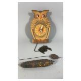 Western Germany Owls Clock