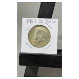 1967 Kennedy Half Dollar