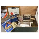 Military Chest W/Items from Mayflower Society