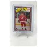 1988 Topps Steve Yzerman Insert Card