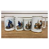 Norman Rockwell 'The Seafarerï¿½s Tankard' Mugs