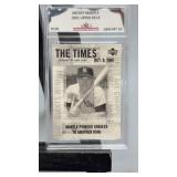 2001 Upper Deck Mickey Mantle GEM MT 10