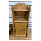 Small Oak Storage Cabinet