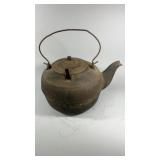 S.R. Ransom Albany NY Cast Iron Tea Kettle