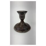 7 3/4 Oz.Colombia Sterling Silver Candle Holder-