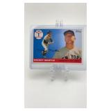 2006 Topps Mickey Mantle HR#1 Insert Card