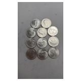 11 Bicentennial Ike Dollars
