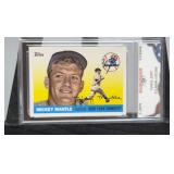 2007 Topps Mickey Mantle Mint 9