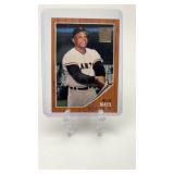 1996 Topps Willie Mays Commemorative Insert Card