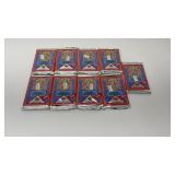 9-Unopened Packs of 1992 Upper Deck Baseball Cards