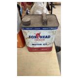 Fox Head Oil Can