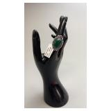 Green Onyx Ring Size 8-Display not included