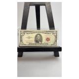 1963 Red Star Note $5