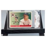 2007 Topps Mickey Mantle Mint 9
