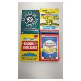 4- Complete Card Sets- See Pictures