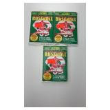 3- Unopened Packs of 1991 Score Baseball Cards