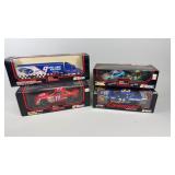 4 Die Cast Nascar Collector Cars