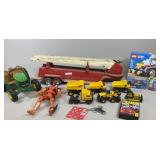 Lego City Tractor Unopened W/ Miscellaneous Toys