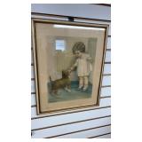 'The Reward' Framed Print