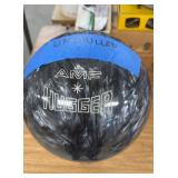 Undrilled AMF Hugger Bowling Ball