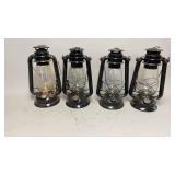 4- Kerosene Camp Lanterns