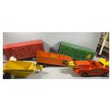 Structo & Tonka Metal Truck and Trailers