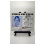 Tom Lasorda HOF Induction Day 8x10 w/Stamp