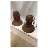 2 Dietz No.40 Lanterns