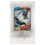 1980 Topps Willie Randolph Card