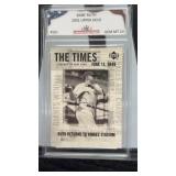 2001 Upperdeck Babe Ruth GEM MT 10