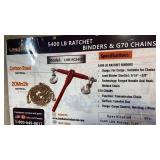 Two 5/16' Chains And One Binder