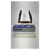 New-1st Generation Bulldog Stag Lumberjack w/COA