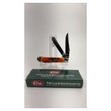 New- CaseXX Mini Trapper Silver Script  Autumn