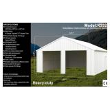 33FT X 25FT Double Garage Barn