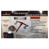 Two 3/8' Chains And One Binder