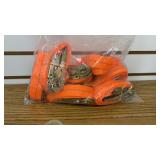 10- 2.5CM X 2M Load Straps No Hooks