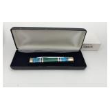 New- Case Custom Turquoise Malachite Drs Knife