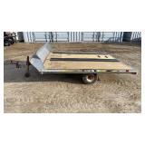 Maxi-Roule Tilting Aluminum Snowmobile Trailer