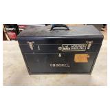 Metal Tool Box And Contents