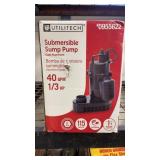 Utilitech Submersible Sump Pump