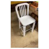 White Metal Chair