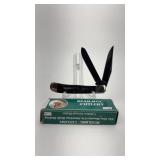 New-Bear MGC Genuine Buffalo Horn Titanium Trapper