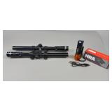 2ï¿½ 4x15 Tasco Scopes W/NRA Rechargeable Light