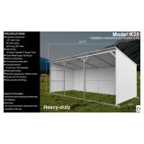 25FT X 12FT Livestock Shed