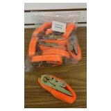 10 -2.5CM X 1.5M Load Straps No Hooks