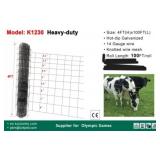 Hot-dip Galvanized Field Fence 4FT Tall X 100 FT L