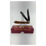 New-John Primble 2-Bld Tan Bone Trapper JP30004