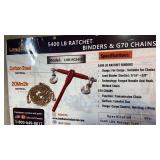 Two 5/16' Chains And One Binder