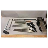 Assortment Of Hand Saws