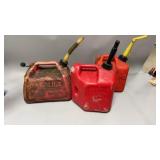 3 Gas Cans